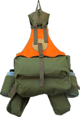 Wingworks Orange Vest Back